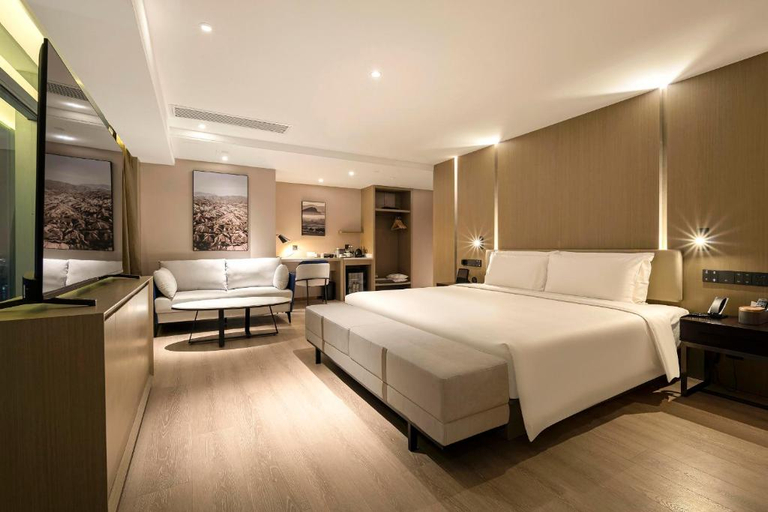 Bedroom 2, Atour Hotel Wuhan Square Hankou Financial Center, Wuhan