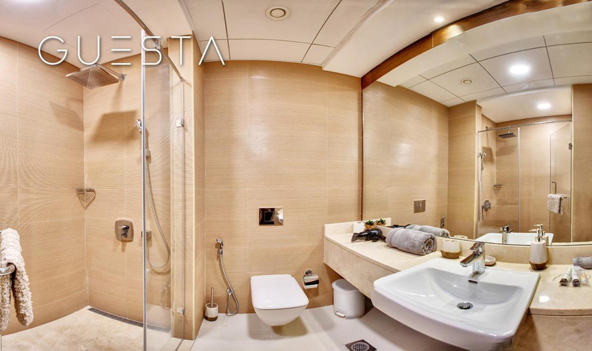 Bathroom, 1BR Sparkle Tower Dubai Marina, Dubai