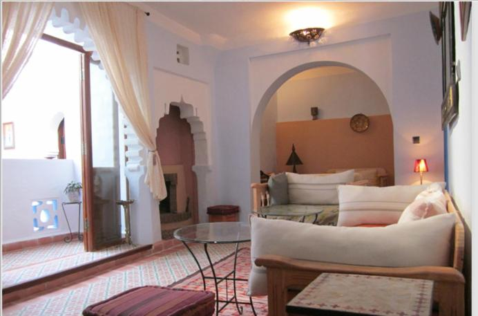 Bedroom 1, Hotel Ras El Maa, Chefchaouen