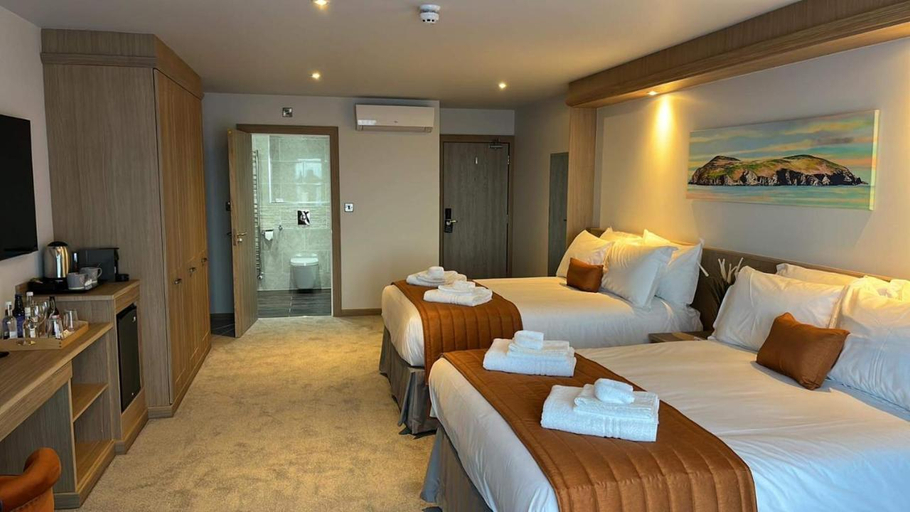 Bedroom 2, The Teifi Waterside Hotel, Ceredigion