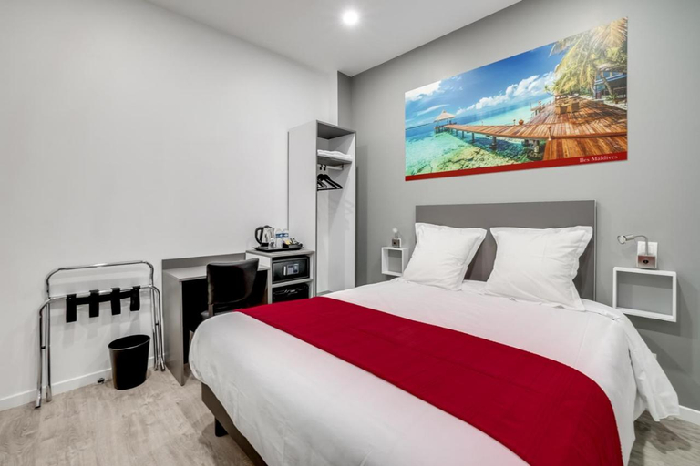Bedroom 4, Paris Hotel Clichy, Hauts-de-Seine