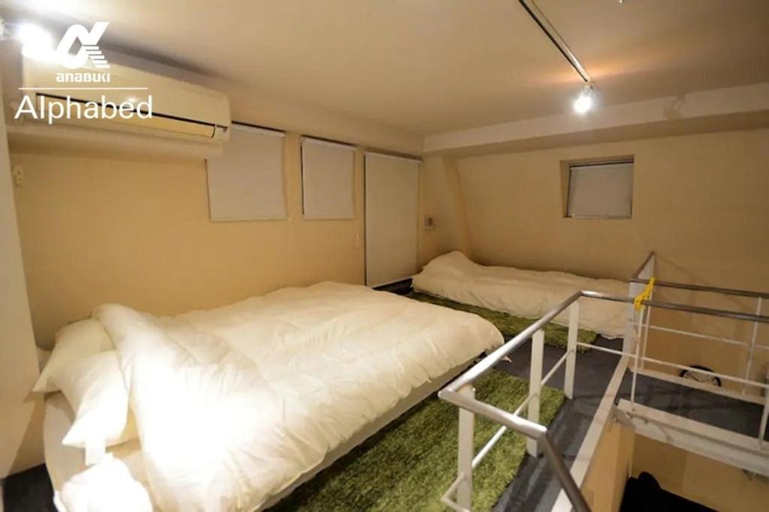 Bedroom 4, Alphabed Takamatsu Kawaramachi, Takamatsu