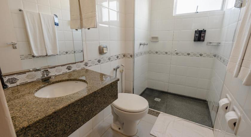 Bathroom, Caiua Express Hotel Umuarama, Umuarama