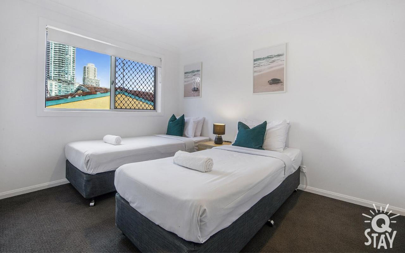 Bedroom 3, Surfers Villa - Q Stay, Gold Coast
