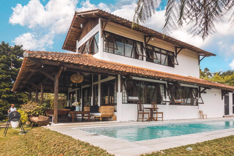 Exterior & Views, Villa Art Hill - A Little Bali in PUNCAK, Bogor