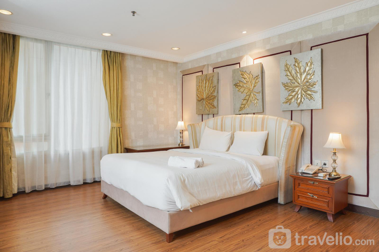 Bedroom, Elegant And Comfy 1Br At Ascott Thamrin Apartment, Central Jakarta