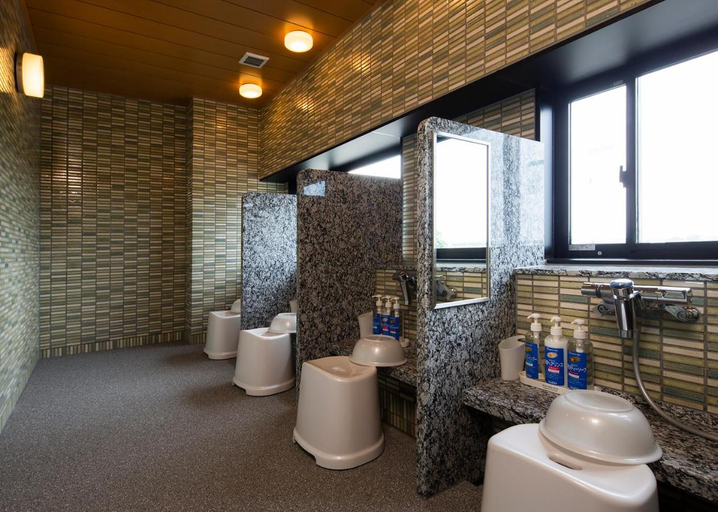 Bathroom, Manten No Yu Michi No Yado, Hakusan