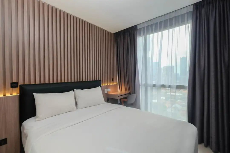 Bedroom 2, Elegant & Comfort 1BR Ciputra World 2 By Travelio, South Jakarta