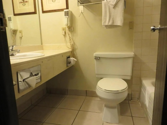 Bathroom 5, Sunrise Hotel San Pedro, Los Angeles