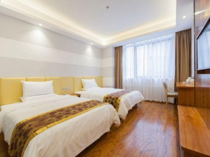 Bedroom 2, Hi Inn良品ホテル(福州火車南駅)(Hi Inn (Fuzhou South Railway Station)), Fuzhou
