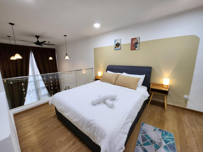 Bedroom 2, Eko Cheras by Ohana Homestay, Kuala Lumpur