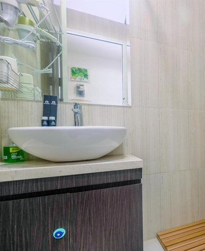 Bathroom, New Furnished Studio Sentul Tower Apt By Travelio, Bogor