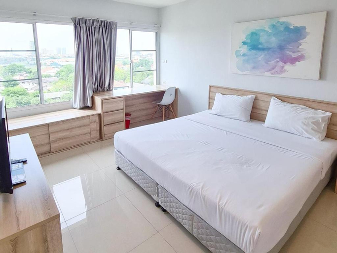 Bedroom 5, Des Res Hotel and Residence, Muang Samut Prakan