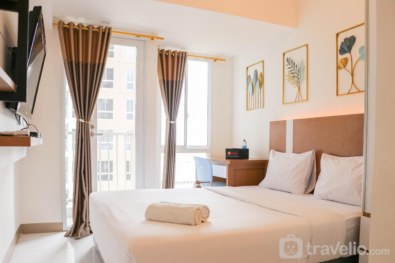Bedroom 4, Simply Look Studio Tokyo Riverside PIK 2 Apartment By Travelio, Tangerang