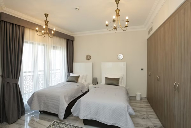 Bedroom 5, Marbella Luxury 2 Bedrooms Balcony, Dubai