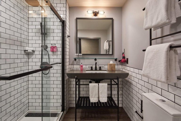 Bathroom 3, Moxy Houston Downtown, Houston