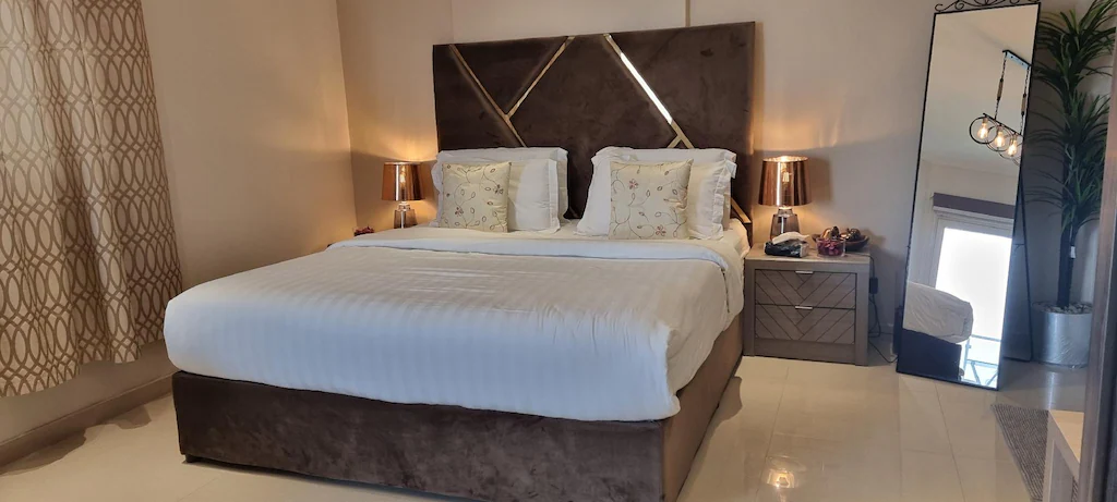 Bedroom 4, Apartment overlooking the sea and the FormulaTower, Jeddah