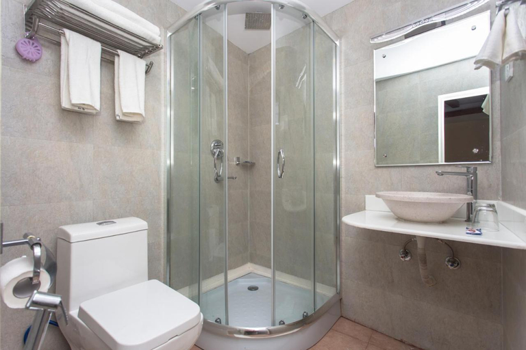 Bathroom 3, Hotel Beijing Lu, Gandaki