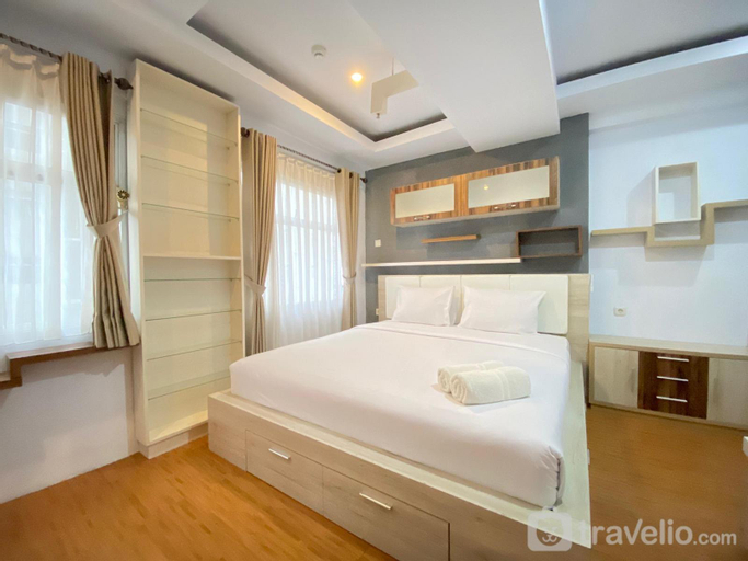 Bedroom 5, Minimalist Studio at Grand Asia Afrika Apartment By Travelio, Bandung
