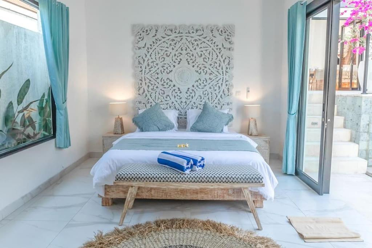 Bedroom, Villa Hakem Elegant and modern 4 bedrooms villa pool view, Badung