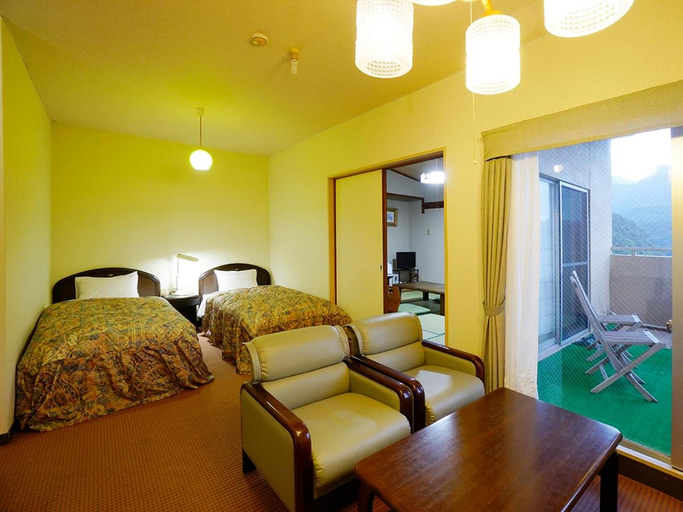 Bedroom 2, Hotel Yakushima Sanso, Yakushima