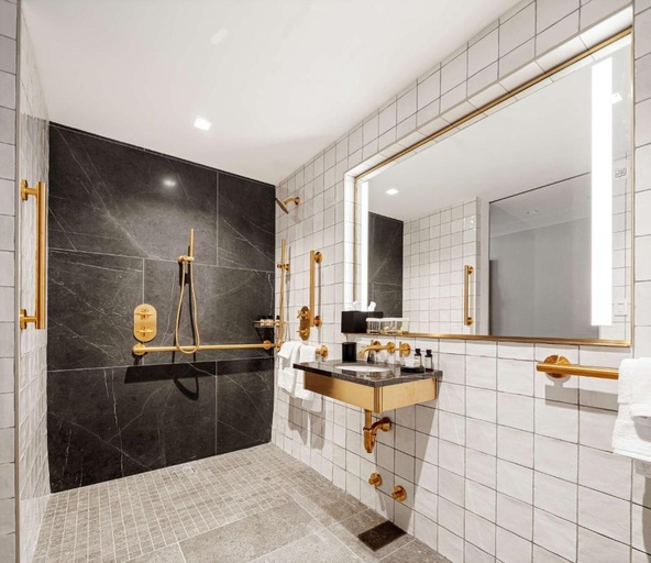 Bathroom 3, Grayson Hotel in the Unbound Collection by Hyatt, New York