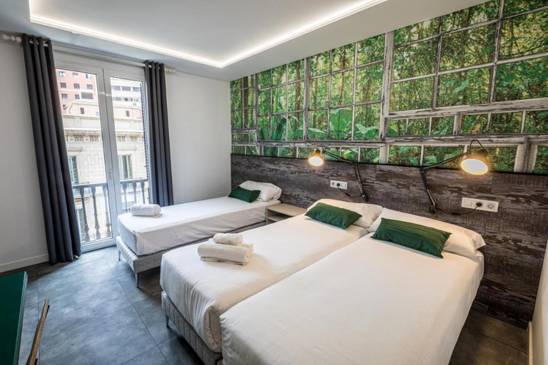 Bedroom 5, Fontanella Green House, Barcelona