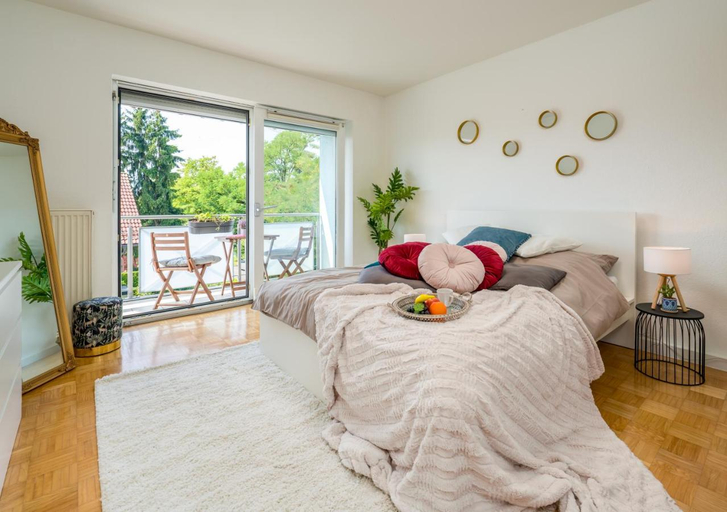 Bedroom 3, 2OG Rechts 80m2 3-Zimmer Wohnung, Berchtesgadener Land