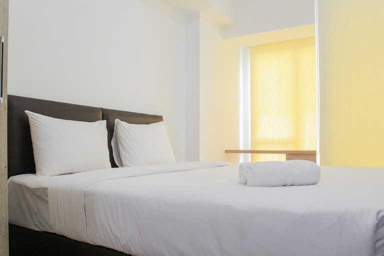 Bedroom, New Furnished Studio @M-Town Residence By Travelio, Tangerang