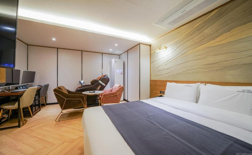 Bedroom, The Stone Bridge Hotel Dongnae, Dongnae