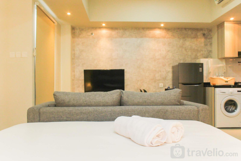 Bedroom, Modern and Spacious Studio Apartment at Mustika Golf Residence, Cikarang