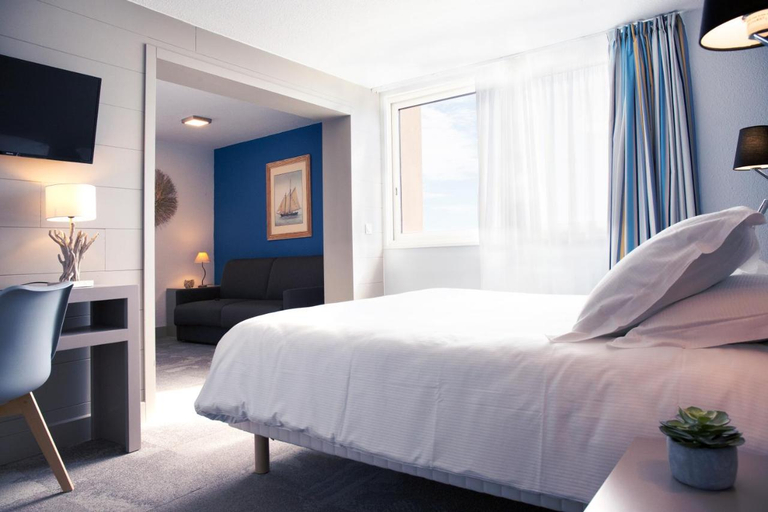 Bedroom 3, Hôtel Port Marine - Sète, Hérault