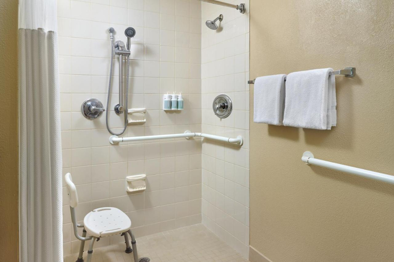 Bathroom 5, Courtyard by Marriott Orlando Airport, Orange