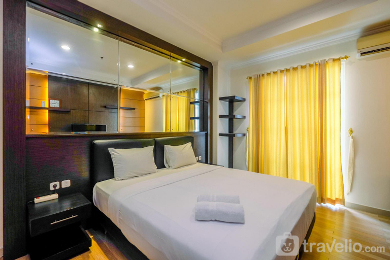 Bedroom 5, Fancy and Classic Studio at Bellezza By Travelio, South Jakarta