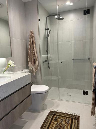 Bathroom, New & Modern Loft 1bd w/Pool&Gym, Canberra