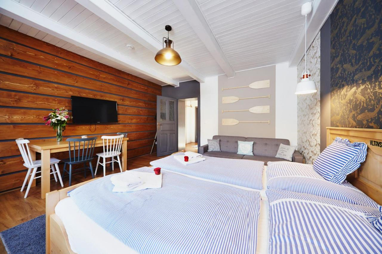 Bedroom 3, Vltavská Pohádka Hotel, Český Krumlov