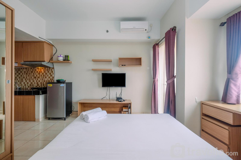 Bedroom 1, Cozy Stay Studio Margonda Residence 5 By Travelio, Depok