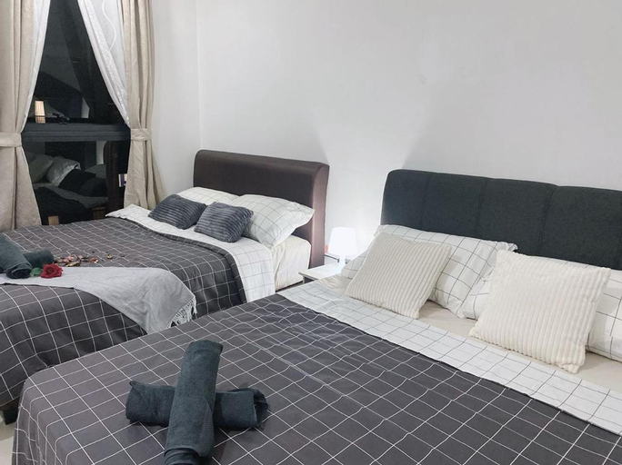 Bedroom 3, Arcoris Mont Kiara by MK Home, Kuala Lumpur