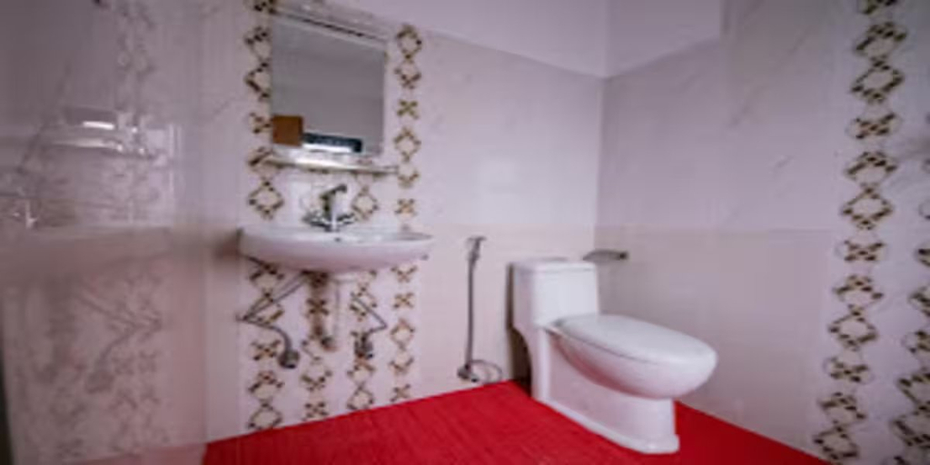 Bathroom, MeroStay012 Hotel Thousand, Bagmati