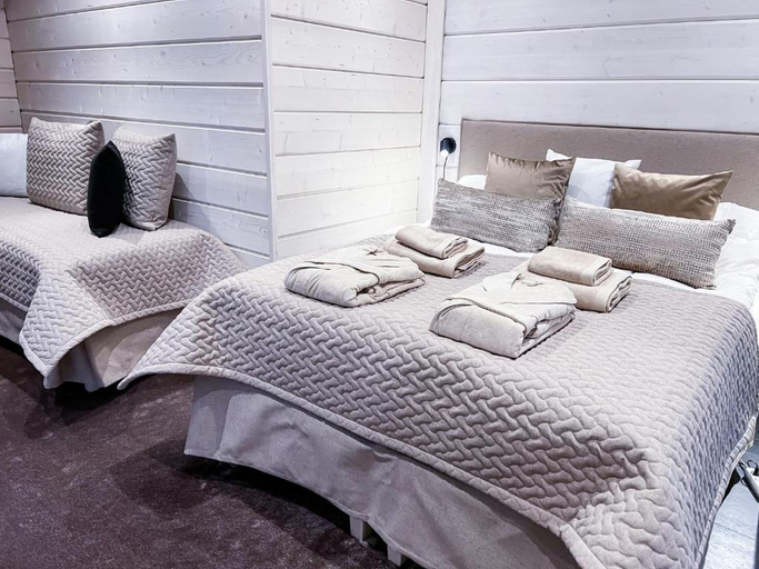 Bedroom 2, Santa's Luxury Apartment 1, Santa Claus Village, Lapland