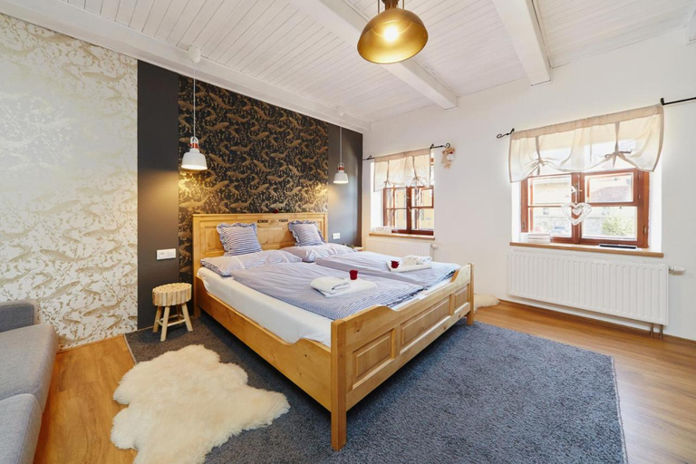Bedroom 5, Vltavská Pohádka Hotel, Český Krumlov