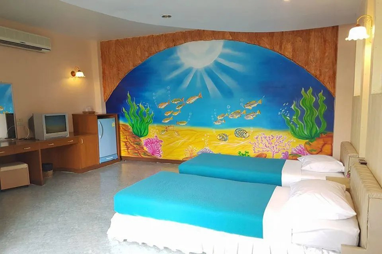 Bedroom 2, Rai Fhun Pen Jing Resort, Sikhiu