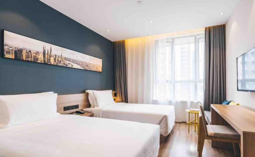 Bedroom 2, Atour Hotel Shanghai Lujiazui Minsheng Road Metro Station, Shanghai