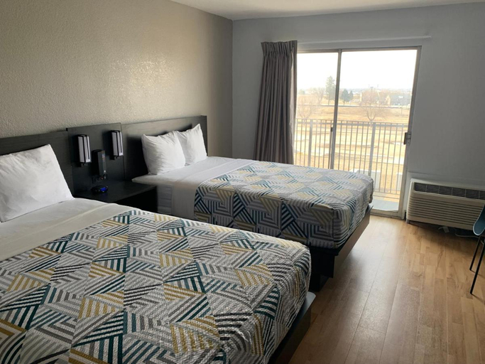 Bedroom, Studio 6 Lincoln, NE - Airport, Lancaster