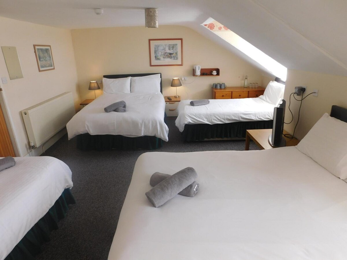 Bedroom 3, Hotel Mon Ami, Dorset