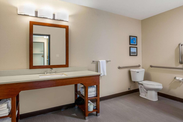 Bathroom 5, Comfort Inn and Suites Ames near ISU Campus, Story