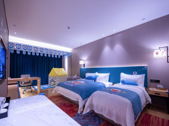 Bedroom 2, GreenTree Eastern Hotel Gansu Qingyang Huan County Huanjiang Avenue, Qingyang