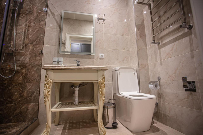 Bathroom 4, Marokand Spa Hotel, Samarkand