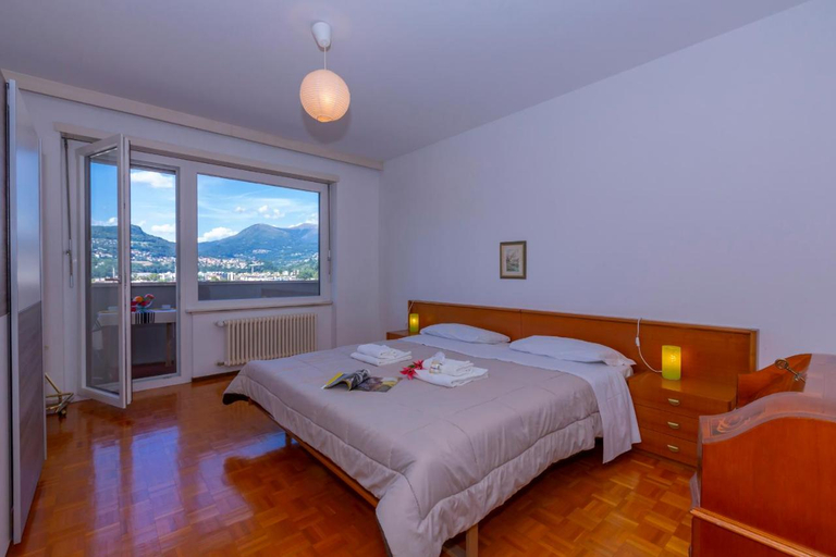 Bedroom, Casa Taddei, Lugano