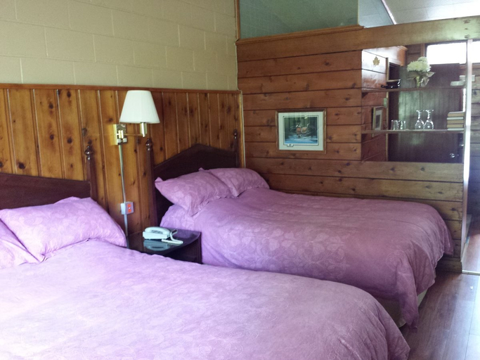 Bedroom 2, Motel Le Charentais, Le Bas-Richelieu